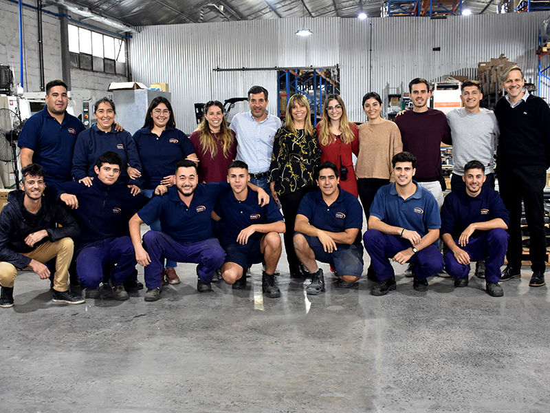 El staff del turno mañana de Ignis Lighting