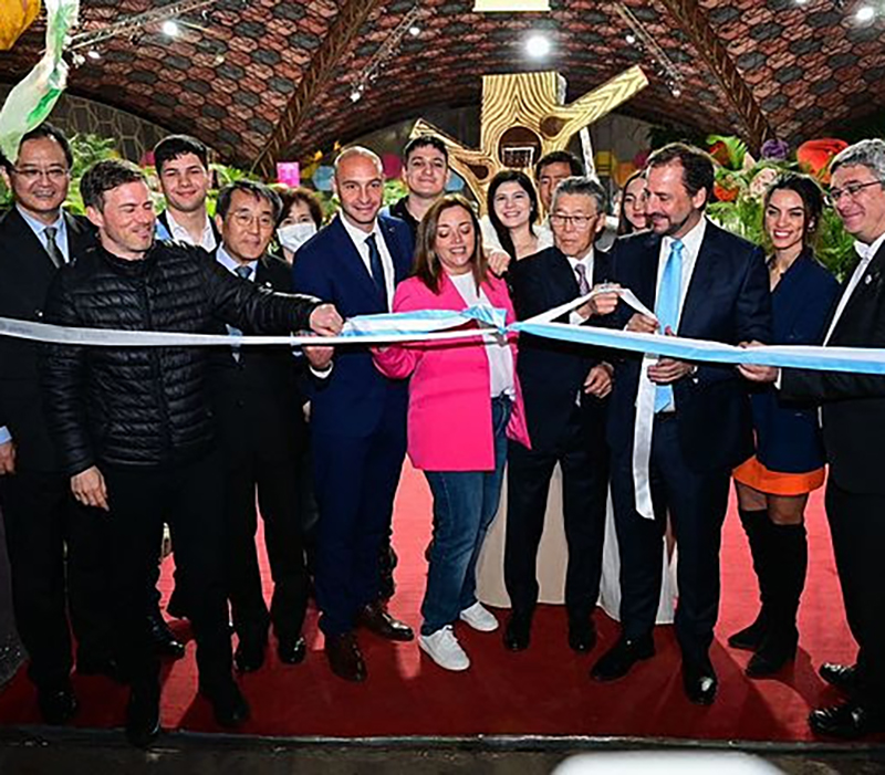 corte de cintas fiesta de la flor 2022