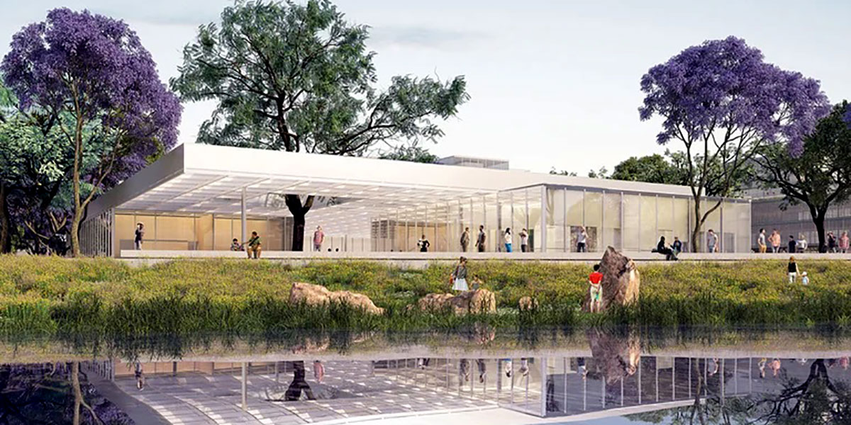 render del nuevo museo en country Lagos