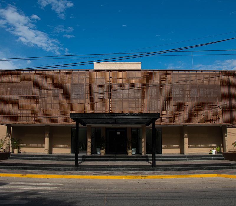 Fachada del nuevo HCD de Escobar