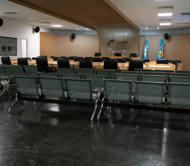Nueva sala de sesiones del flamante edificio del HCD de Escobar