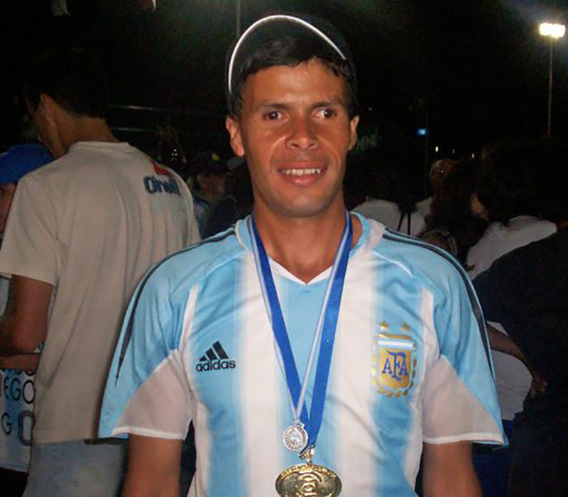 Maidana medalla