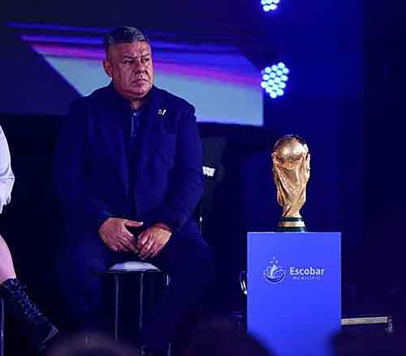 Expoescobar 2023 copa del mundo y chiqui tapia