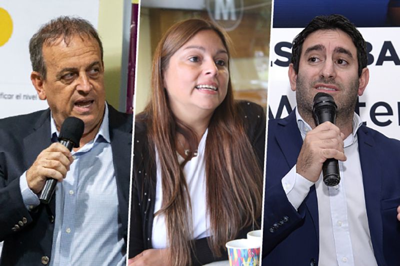 Candidatos juntos por el cambio escobar