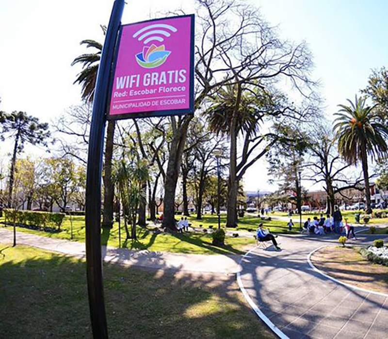 acceso a wifi en Escobar