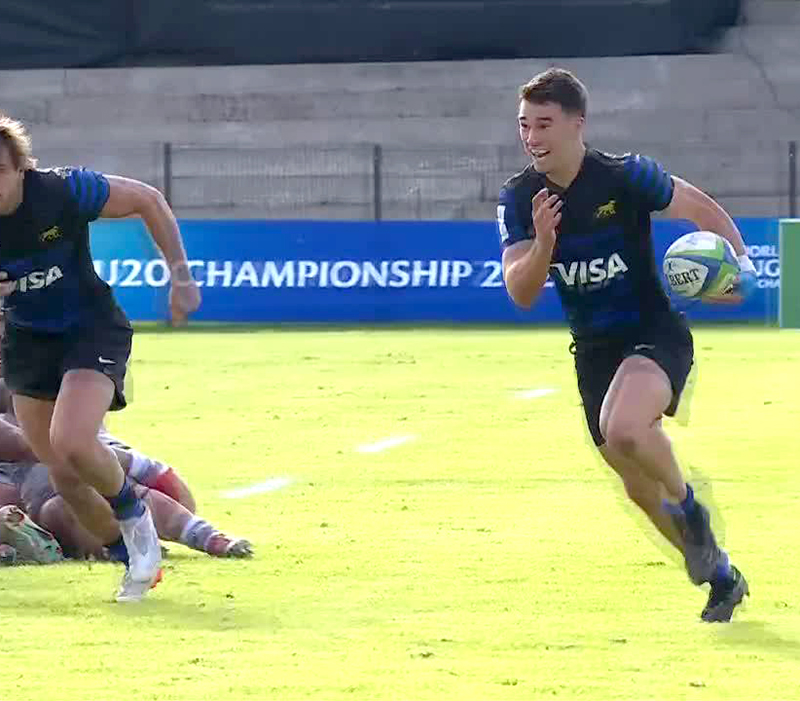 Tomás Di Biase try