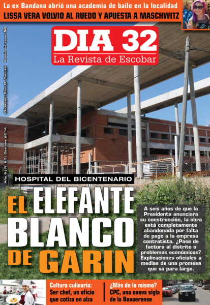 Tapa DIA 32 Octubre 2014 sobre el Hospital del Bicentenario