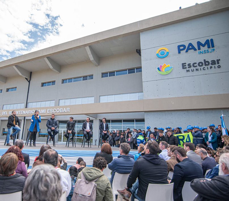 Inauguración del Hospital del Bicentenario PAMI