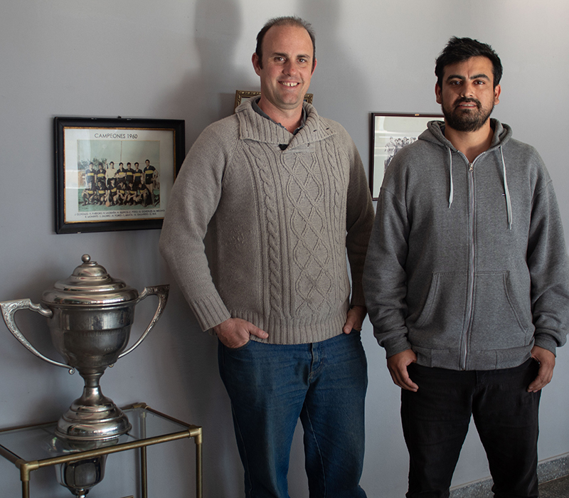 directivos del Club Boca del Tigre
