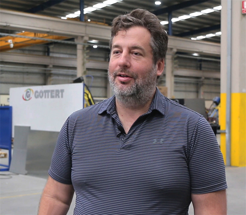 Fernando Göttert, gerente de la empresa