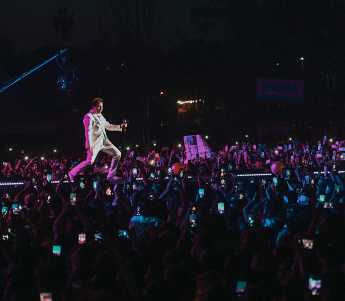 Cristian Castro en la Fiesta Nacional de la Flor