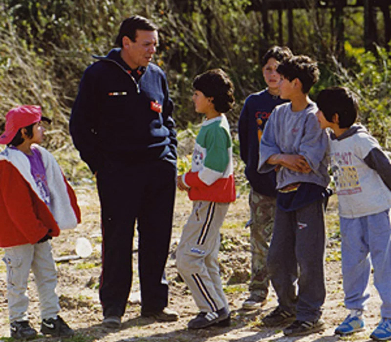 Daniel González, su padre
