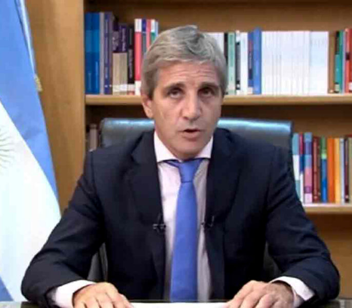 Ministro de Economía, Luis Caputo